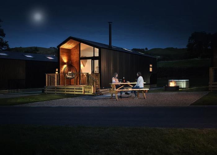 Newtown, Powys, Wales Offering guests a country barn-inspired luxury holiday experience with all the modern touches.