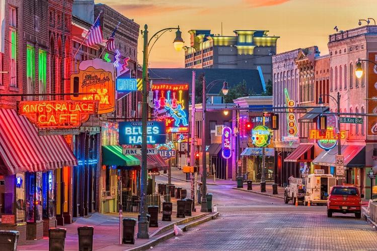 Deep South Triple Centre! Experience Nashville, Memphis and New Orleans on this ten night holiday, with car hire included