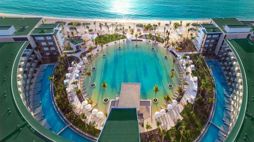 Adults Only Cancun Haven Riviera Cancun is an another-level beachfront hangout, looking out over the Caribbean Sea. 